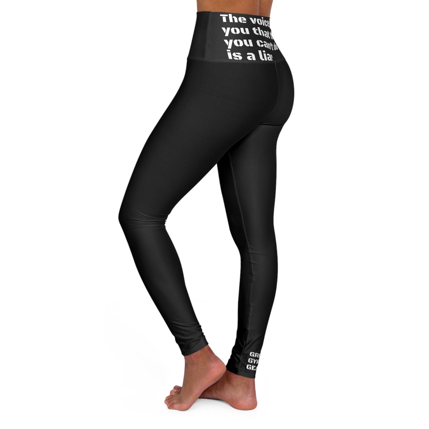 GREAT GYM GEAR High Waisted Yoga Leggings (AOP)