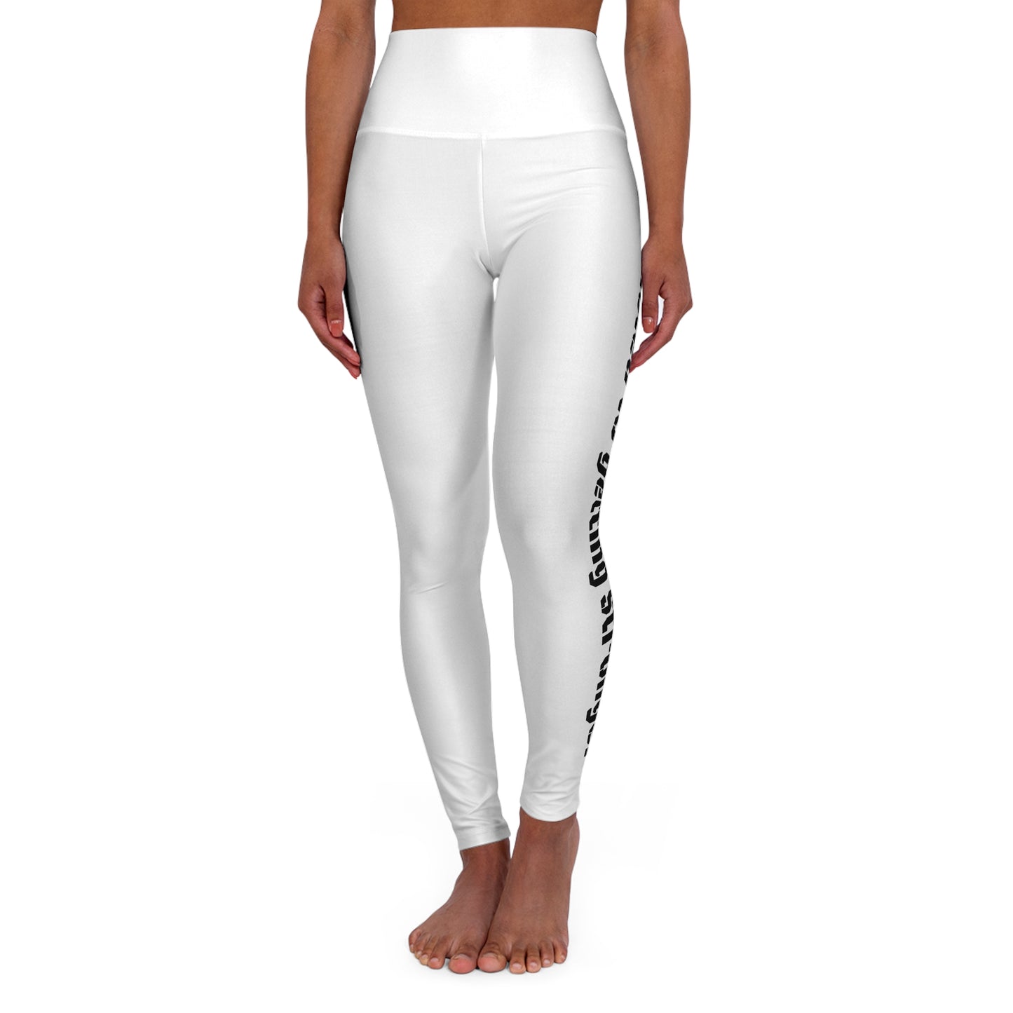 GREAT GYM GEAR Motivational High Waisted Yoga Leggings