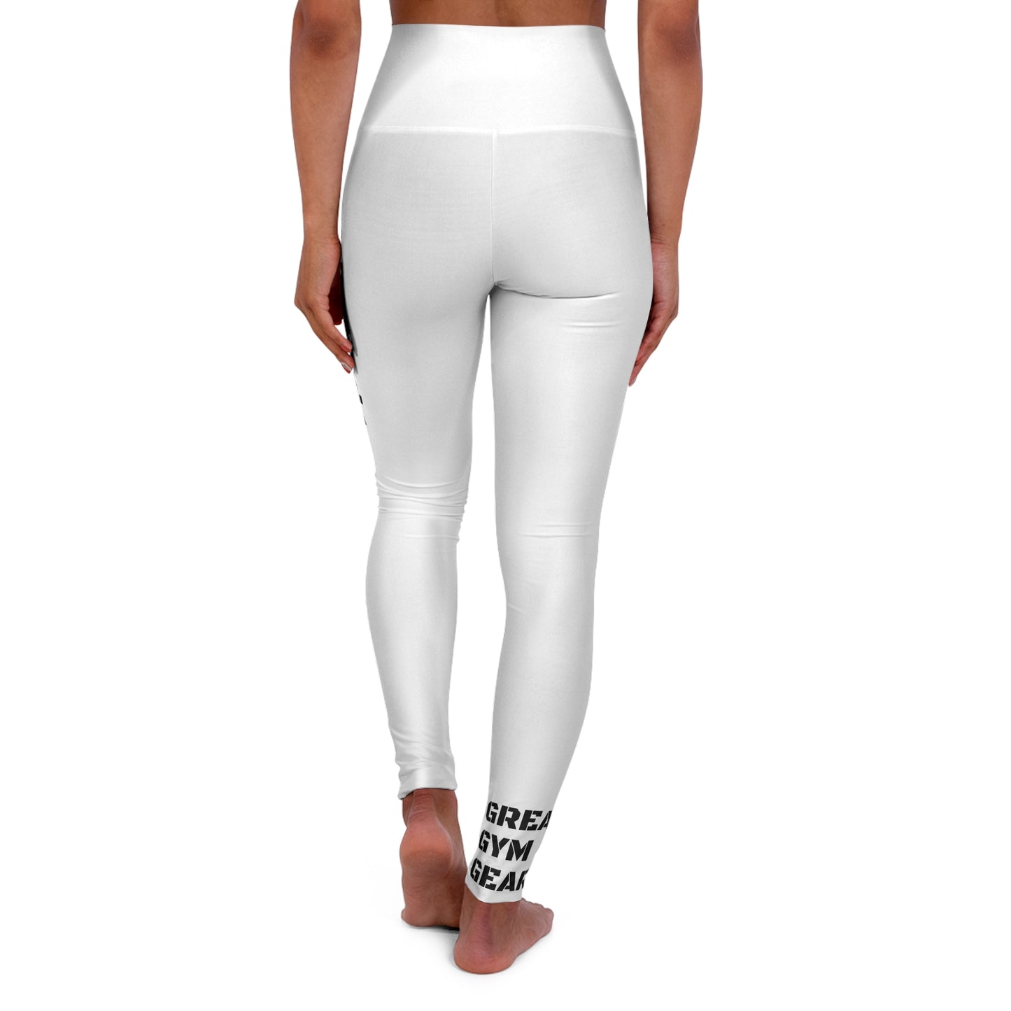 GREAT GYM GEAR Motivational High Waisted Yoga Leggings