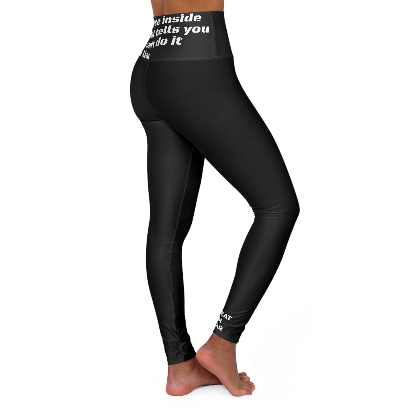 GREAT GYM GEAR High Waisted Yoga Leggings (AOP)