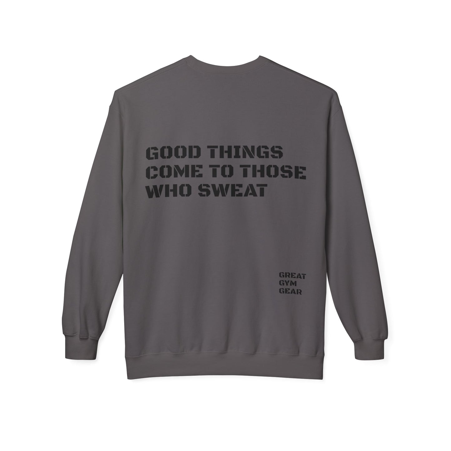 GREAT GYM GEAR Unisex Midweight Softstyle Fleece Crewneck Sweatshirt Sweat