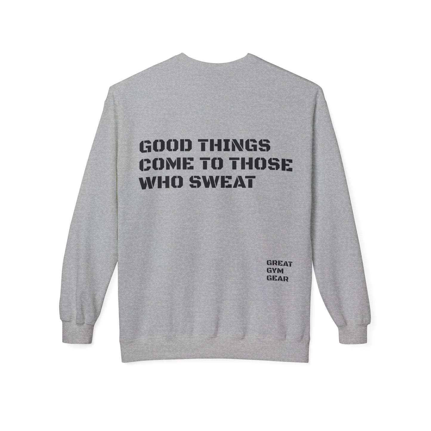 GREAT GYM GEAR Unisex Midweight Softstyle Fleece Crewneck Sweatshirt