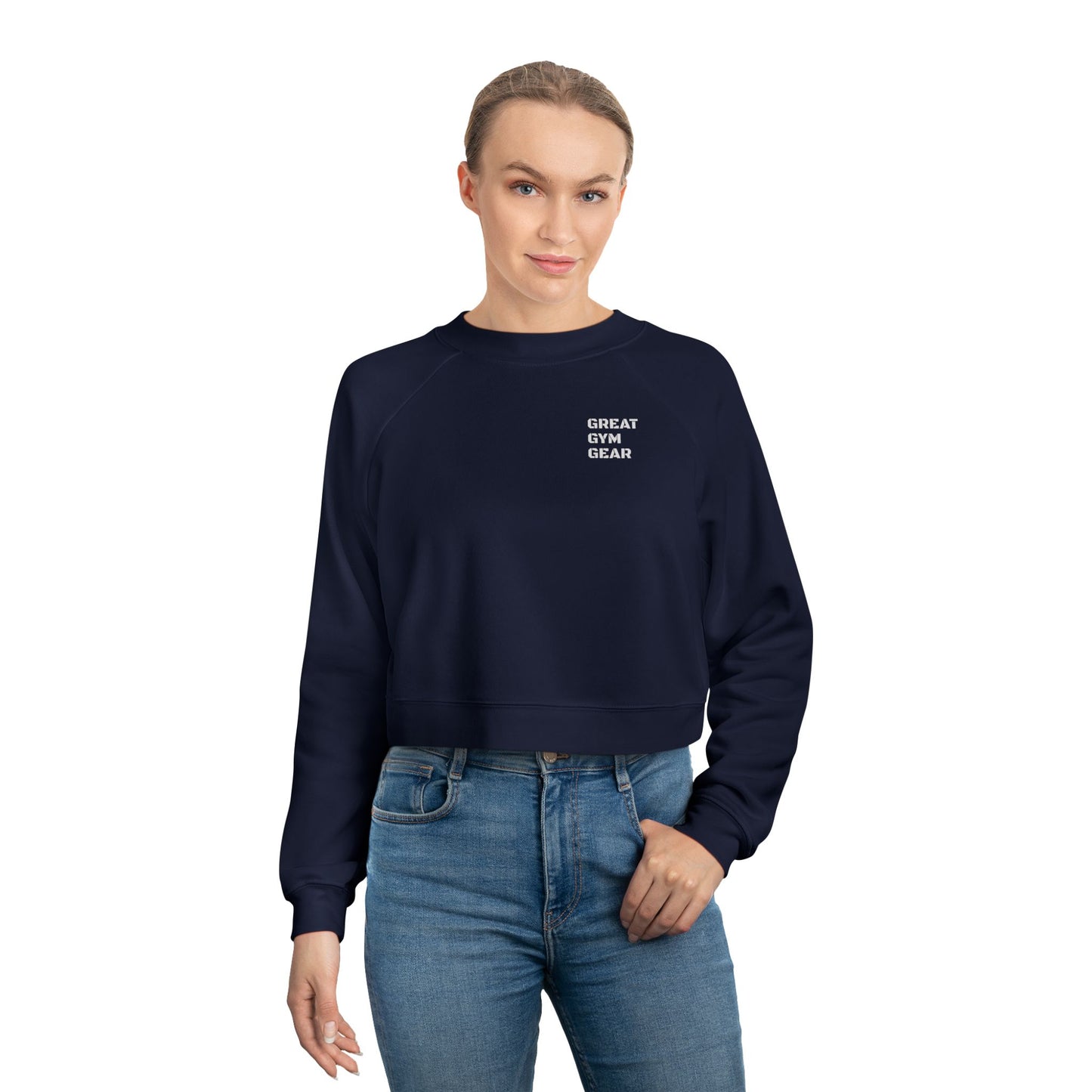 Women's Cropped Fleece Pullover