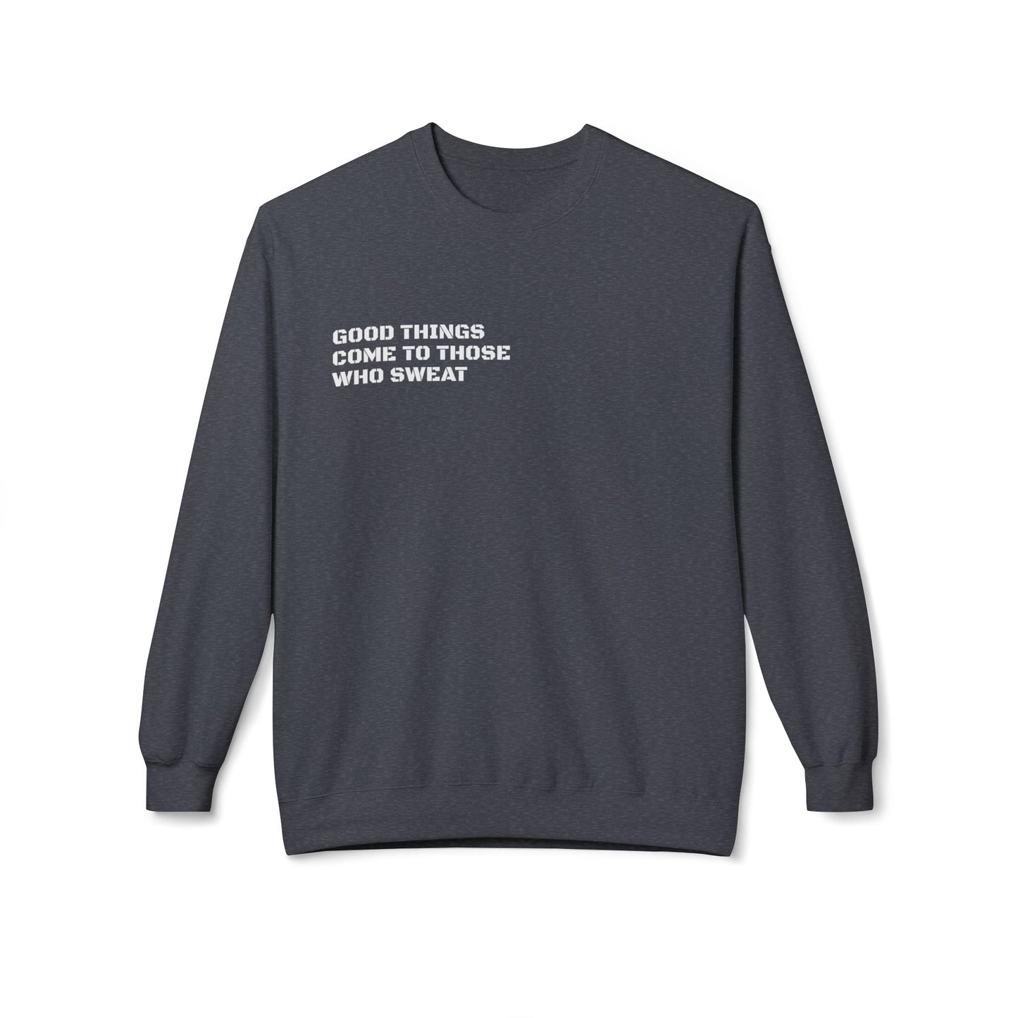 GREAT GYM GEAR Unisex Midweight Softstyle Fleece Crewneck Sweatshirt Sweat