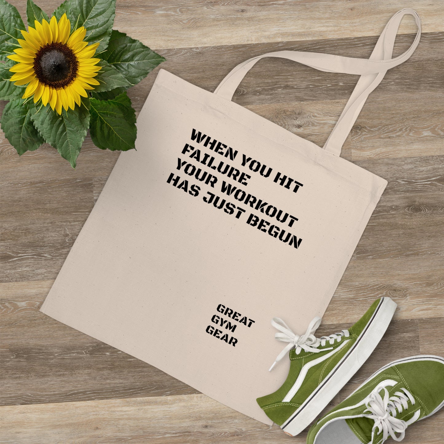 GREAT GYM GEAR Tote Bag Workout
