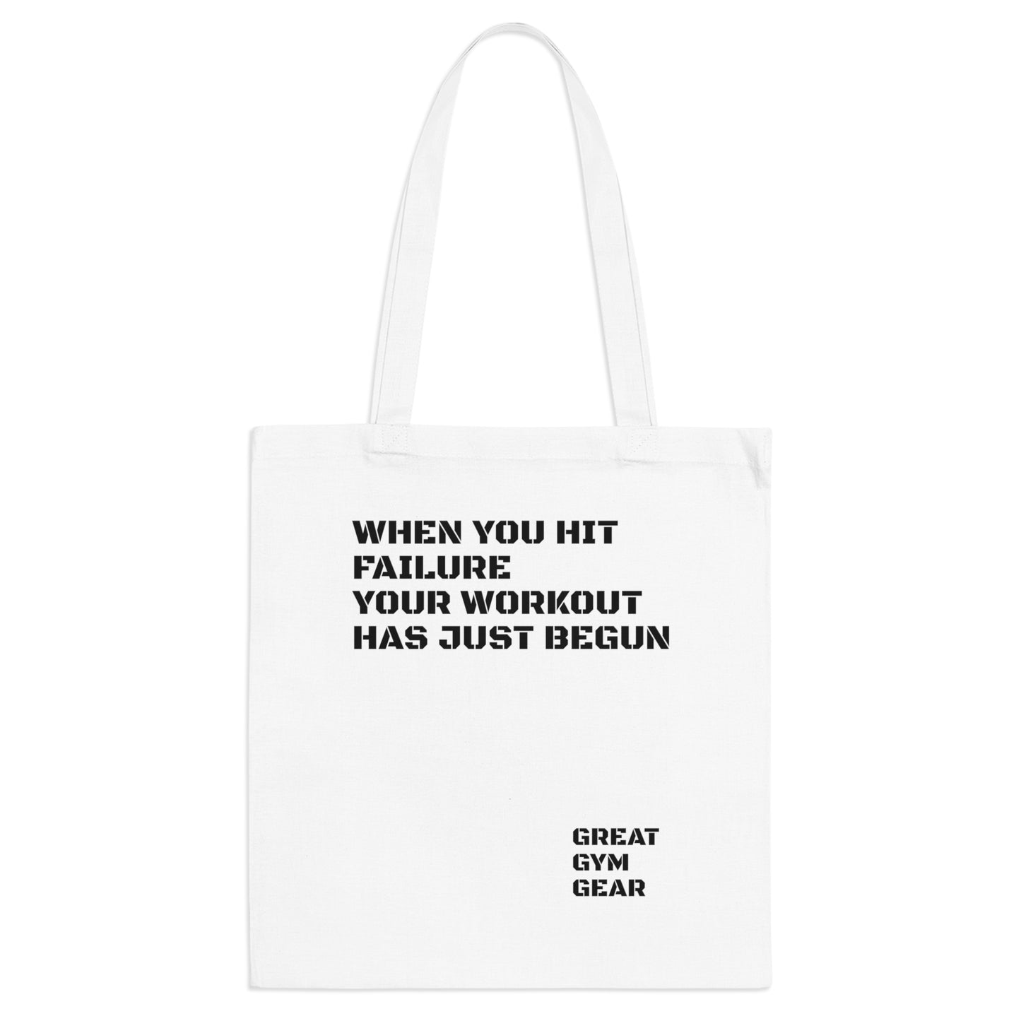 GREAT GYM GEAR Tote Bag Workout