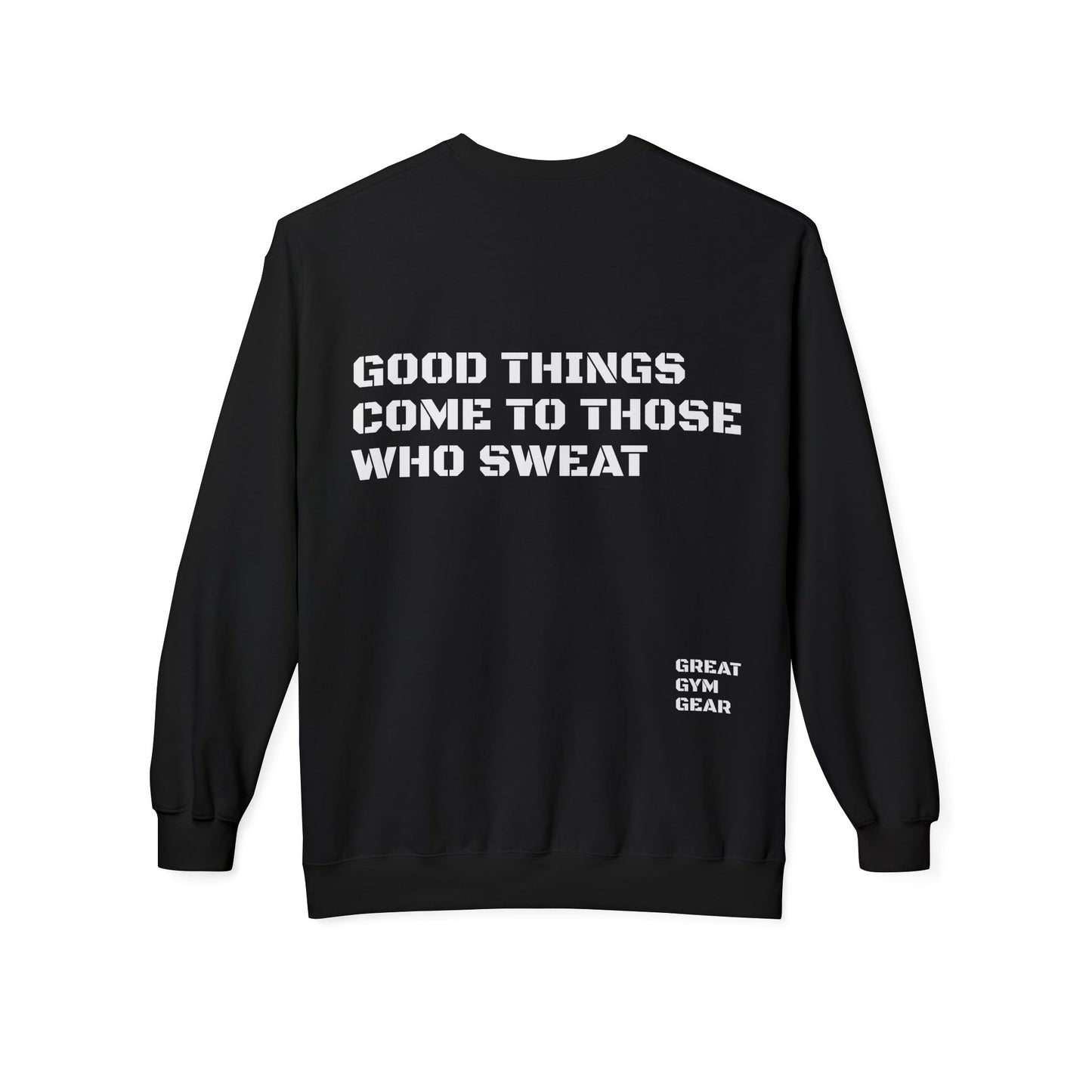 GREAT GYM GEAR Unisex Midweight Softstyle Fleece Crewneck Sweatshirt Sweat