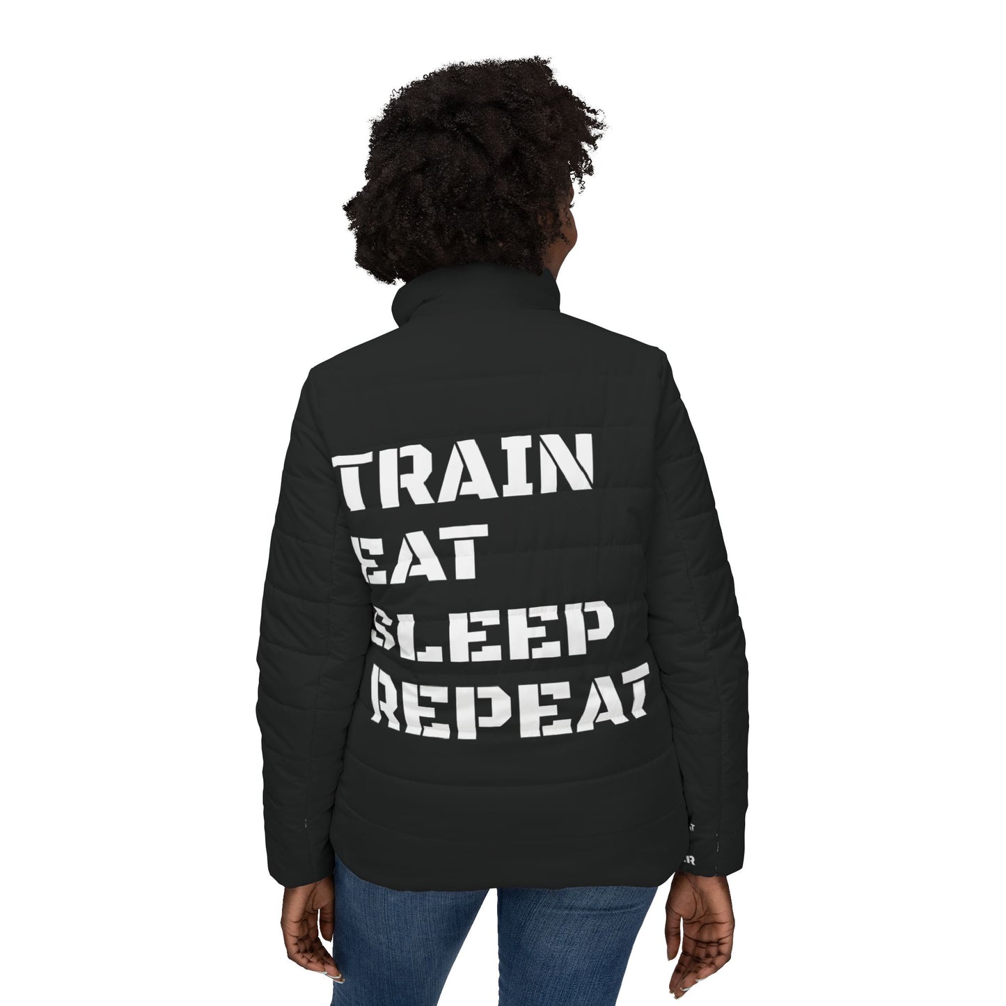 GREAT GYM GEAR Womens Puffer Jacket (aop)