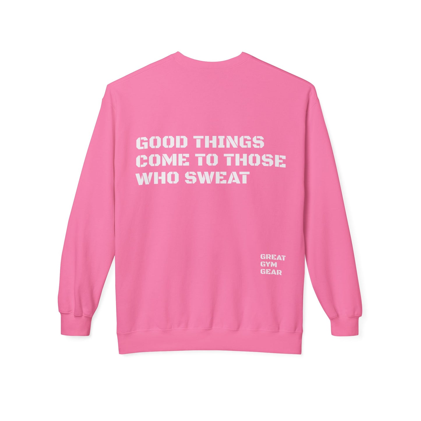 GREAT GYM GEAR Unisex Midweight Softstyle Fleece Crewneck Sweatshirt Sweat